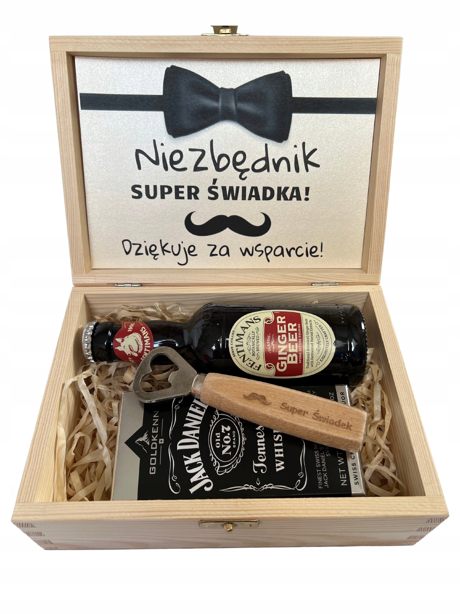 Truhlík Box Poděkování svědkovi svatba