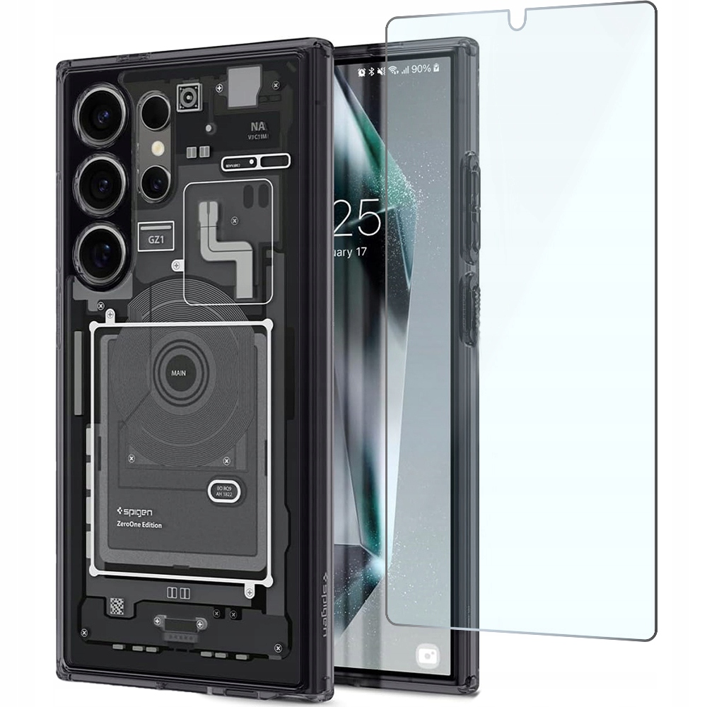 Etui Spigen do Galaxy S24 Ultra, mocne, ochronne, stylowe, case szkło