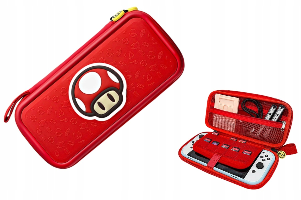 Etui Pokrowiec Wzmocniony Case Do Switch Switch Oled Mario Grzybek