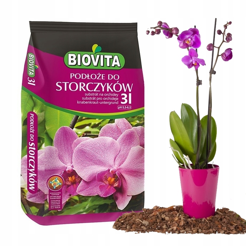

Najlepsze podłoże do storczyków i orchidei 3L