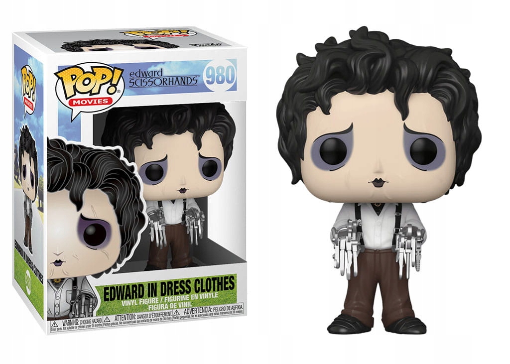 Funko Pop! Střihoruký Edward 980 Edward v obleku Tim Burton