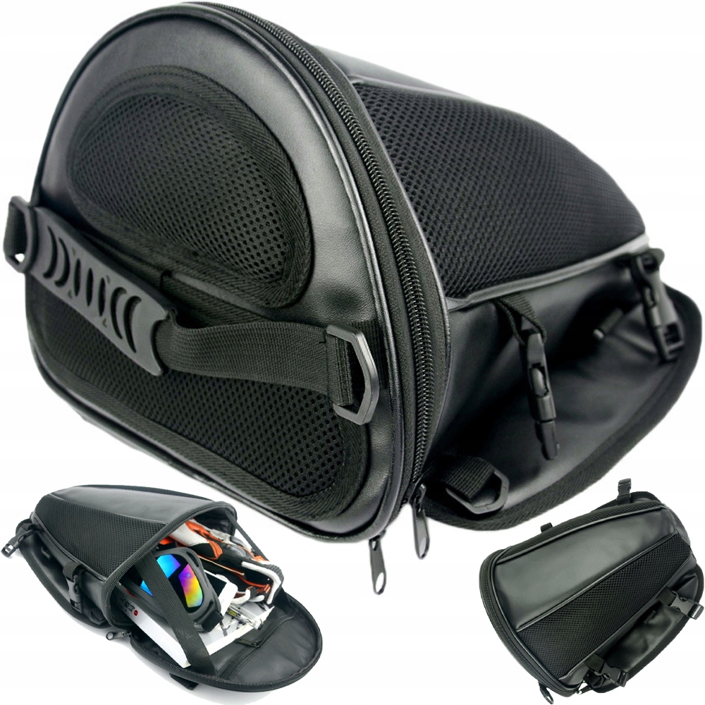 Torba Motocyklowa Na Tylne Siedzenie Tył Zadupek Wodoodporna Sakwa Siodło 2