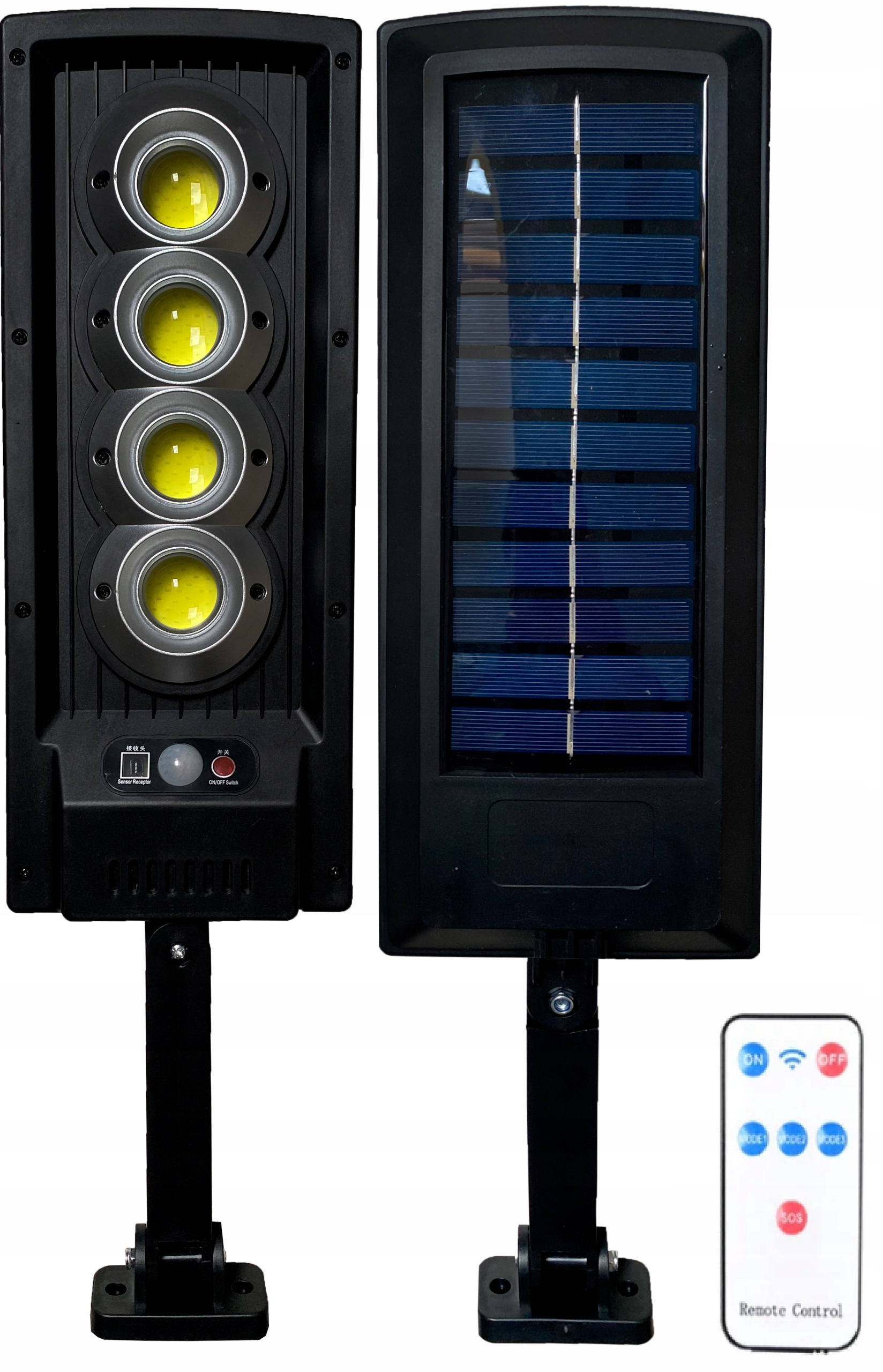 LAMPA Latarnia LED SOLARNA ULICZNA 360W + UCHWYT