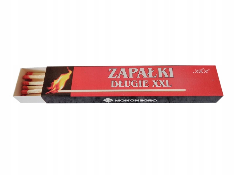 

Zapałki długie grill piec kominek 15 sztuk