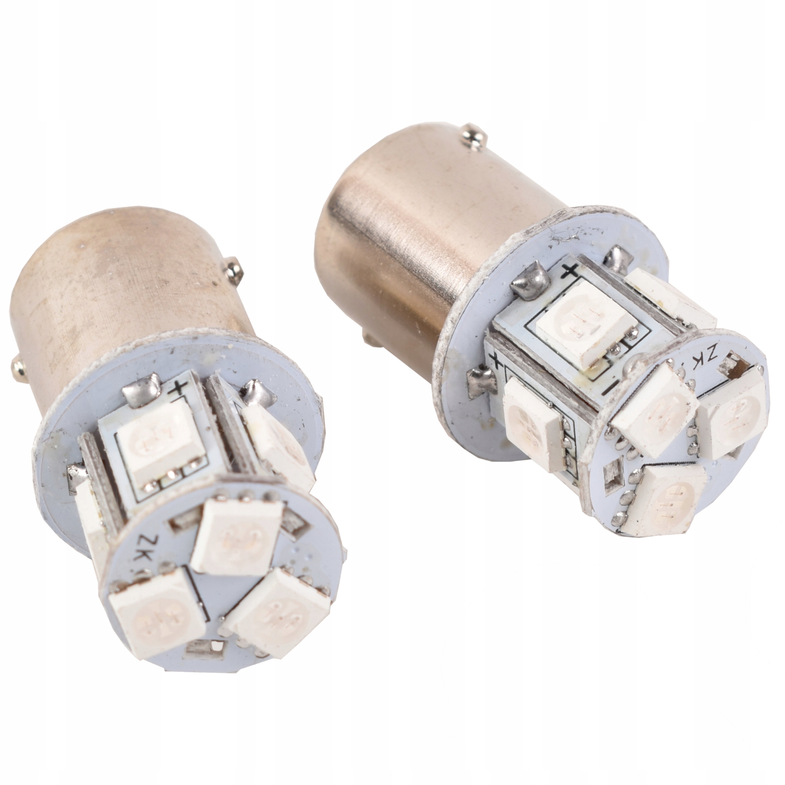 ZAROWKA LED 12V BA15S-37mm 2szt ATV Moto Zipp