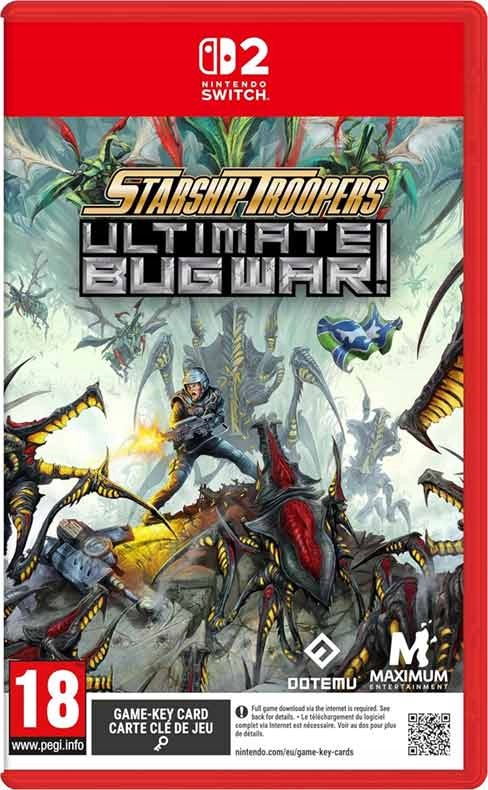 Starship Troopers Ultimate Bug War Dodatki Nintendo Switch 2 Kartridż