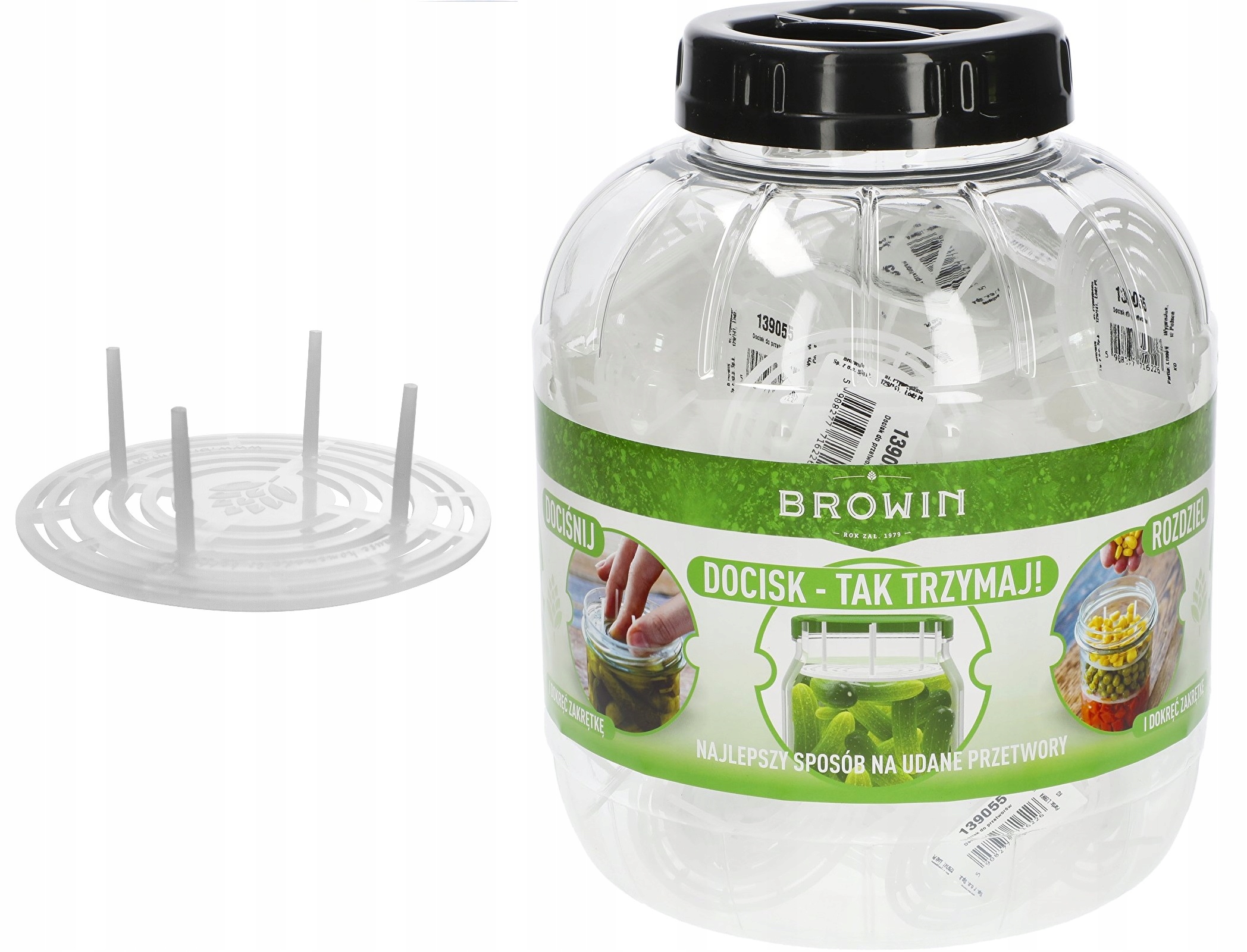 

Docisk Do Słoików Przegródka 70szt słoik