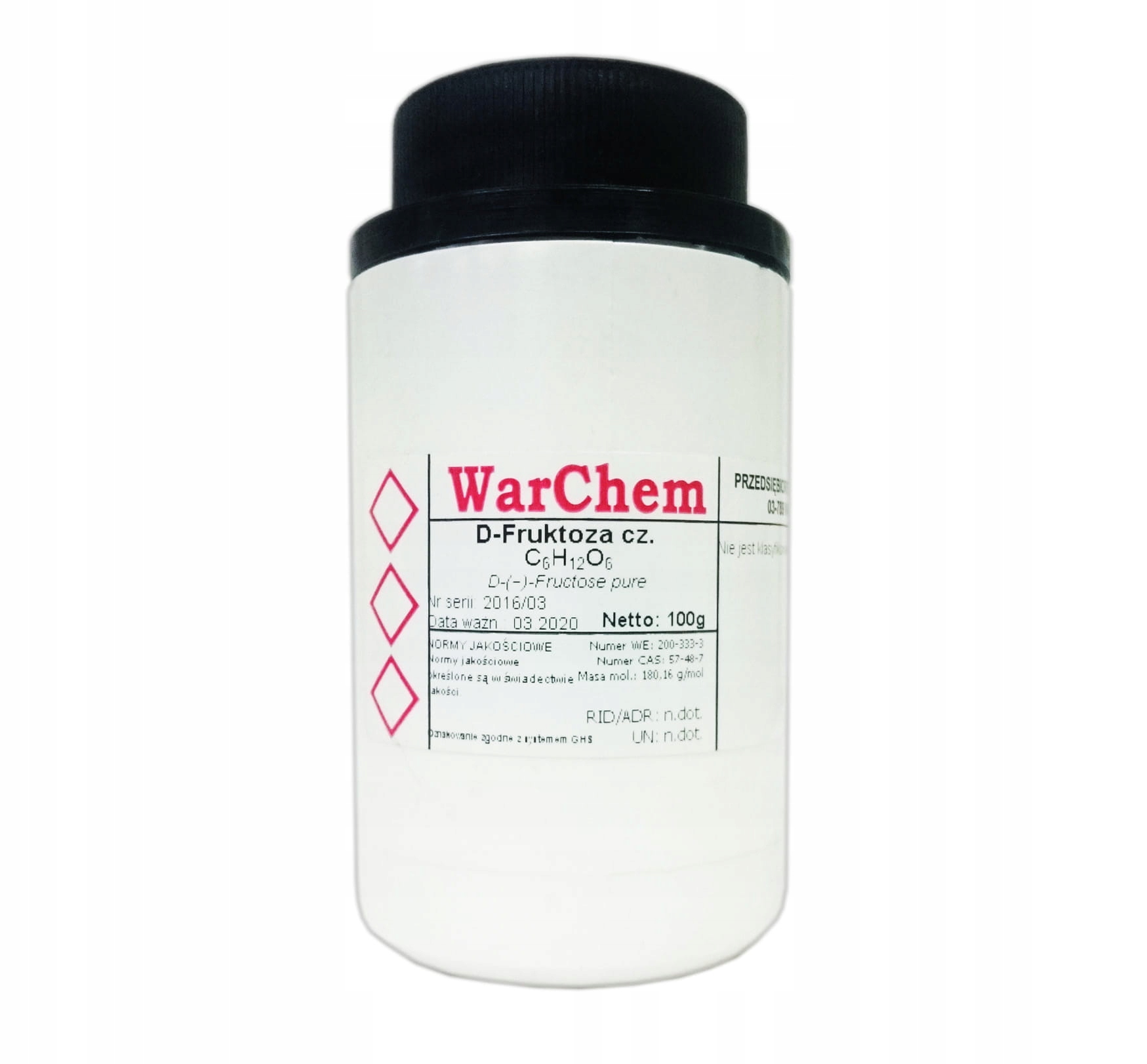 

D-fruktoza czysta 100g Warchem