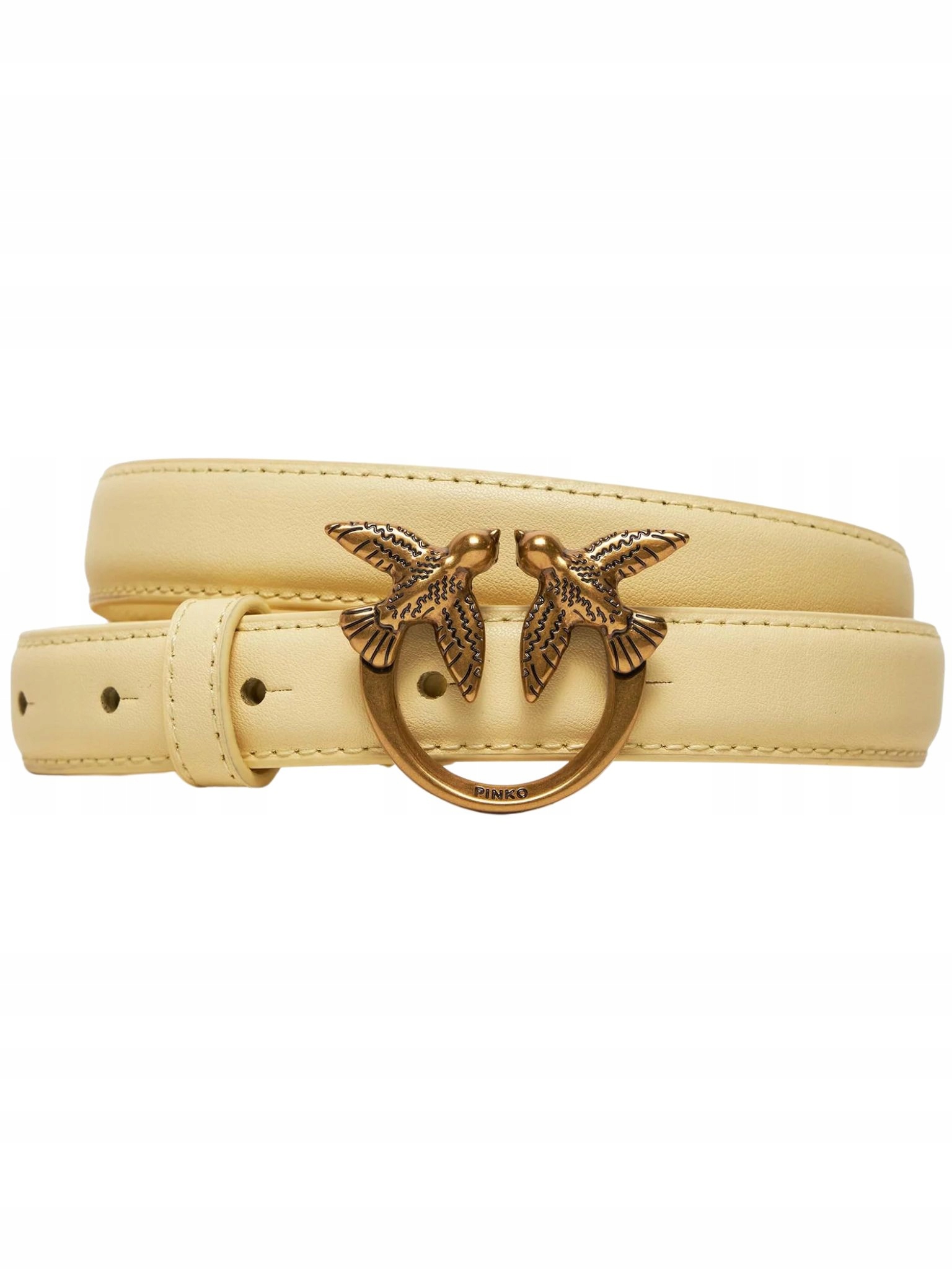 Pásek pásek Pinko Love Berry H2 PLT01 100143 A0F1 krémový Xs