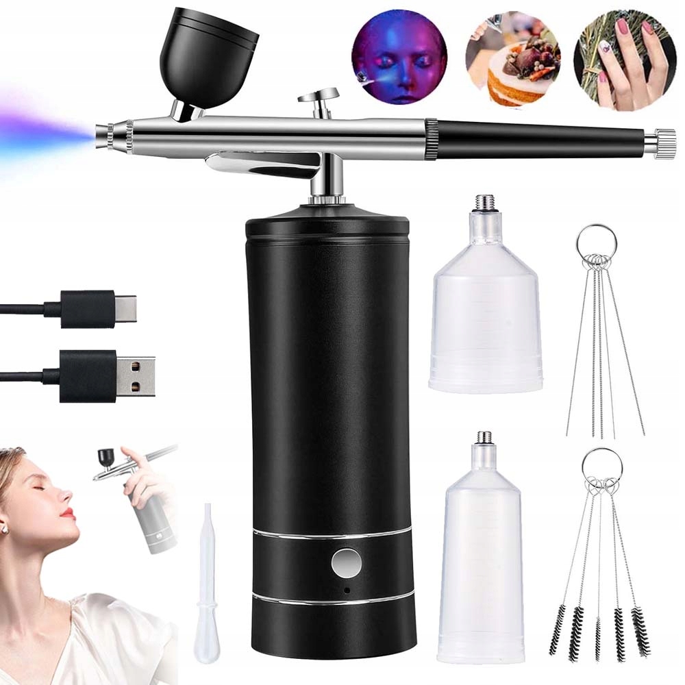 Sada Airbrushů Na Dort, Dekorace Na Líčení Nehtů, Malování Aut