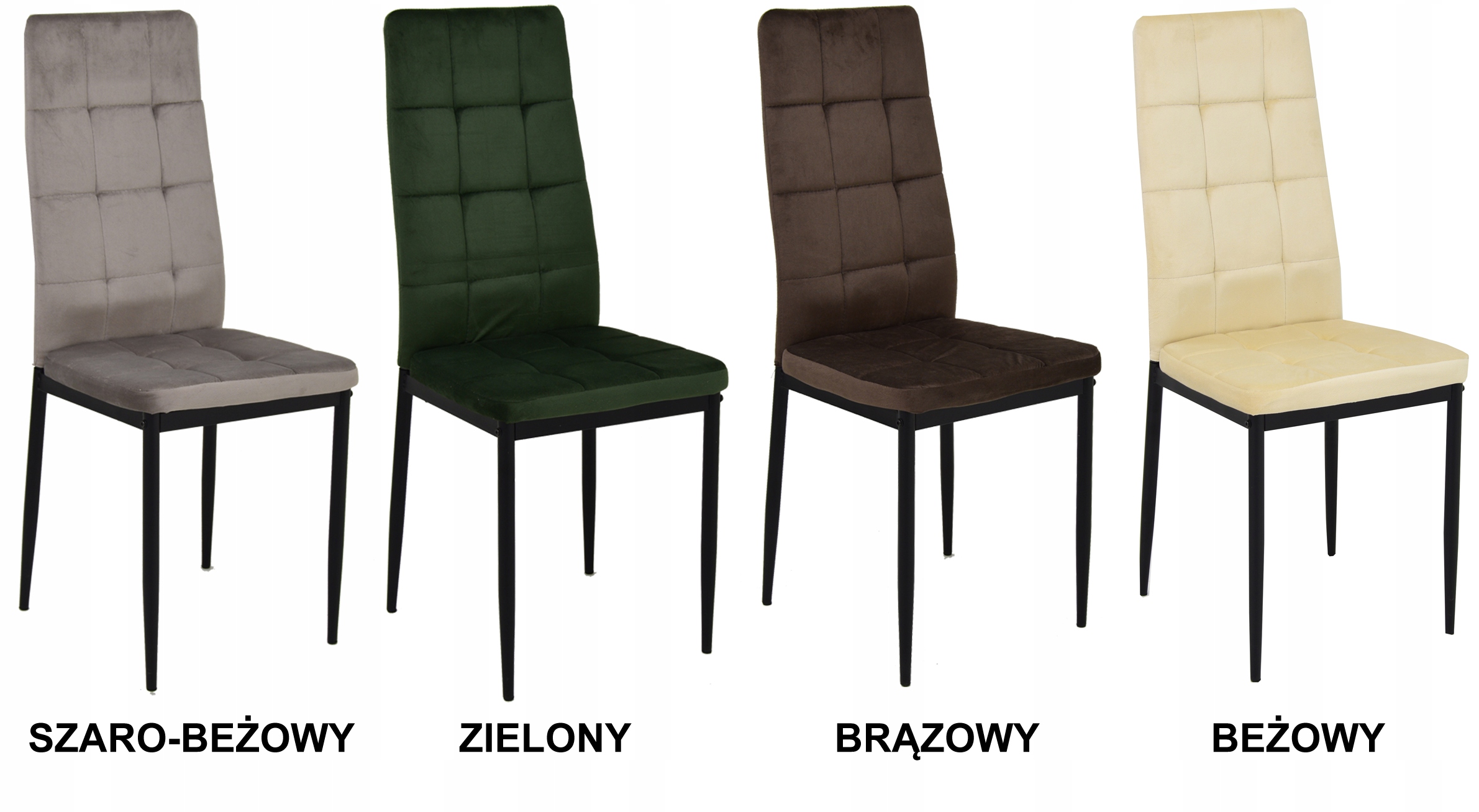 Meble do salonu STÓŁ do 180cm z 8 krzesłami ZIELEŃ Marka Grande Meble