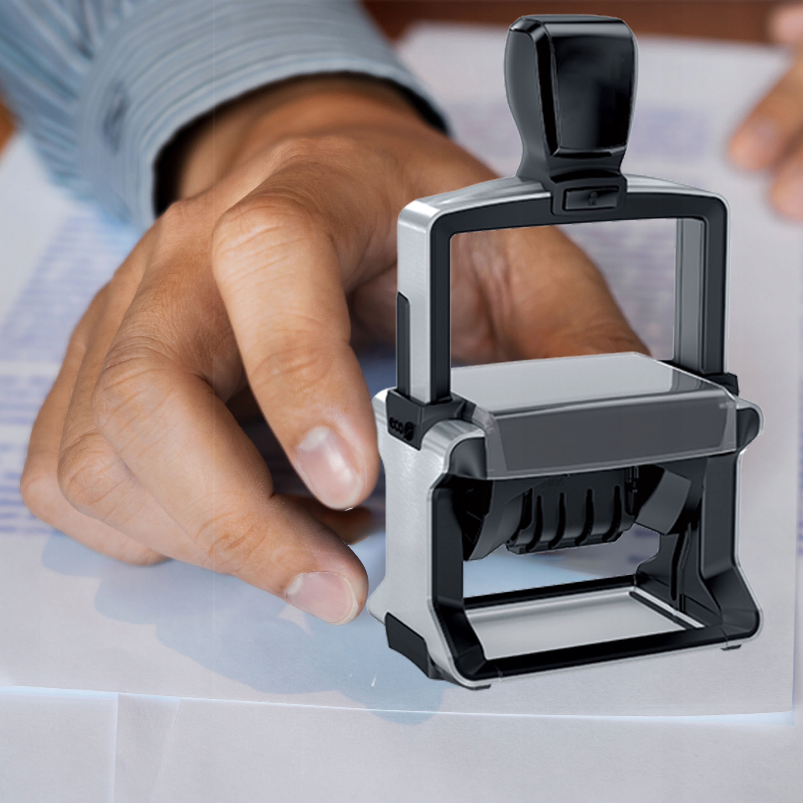 PIECZĄTKA DATOWNIK TRODAT 5430 CYFRA DATA DZIEŃ MIESIĄC ROK ISO Format daty ISO