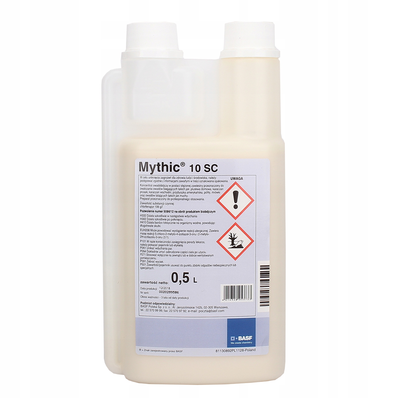 Mythic 10SC 0,5L proti švábom, kliešťom, muchám, blchám, plošticiam