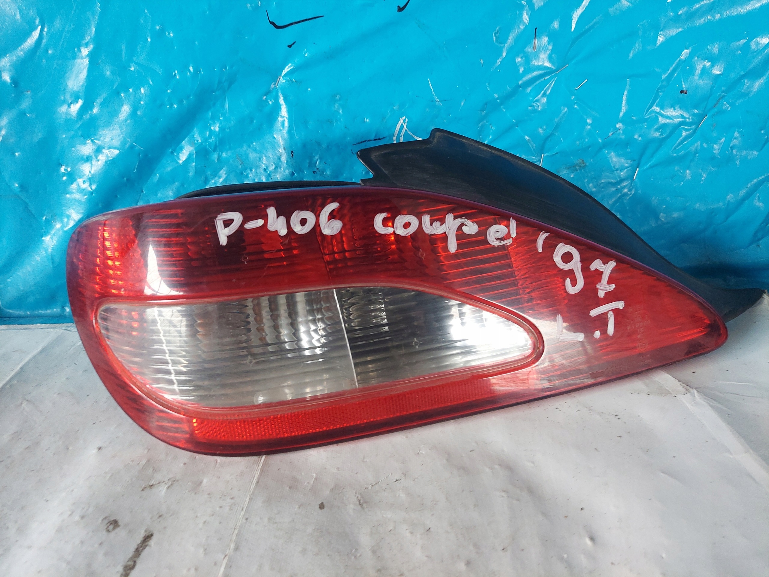 light PEUGEOT 406 COUPE 2289G left rear part