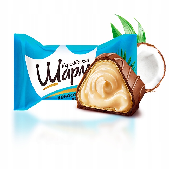 Levně AIMWafeli Bonbóny Royal Charm s kokosovou náplní Coconut 2KG/EX
