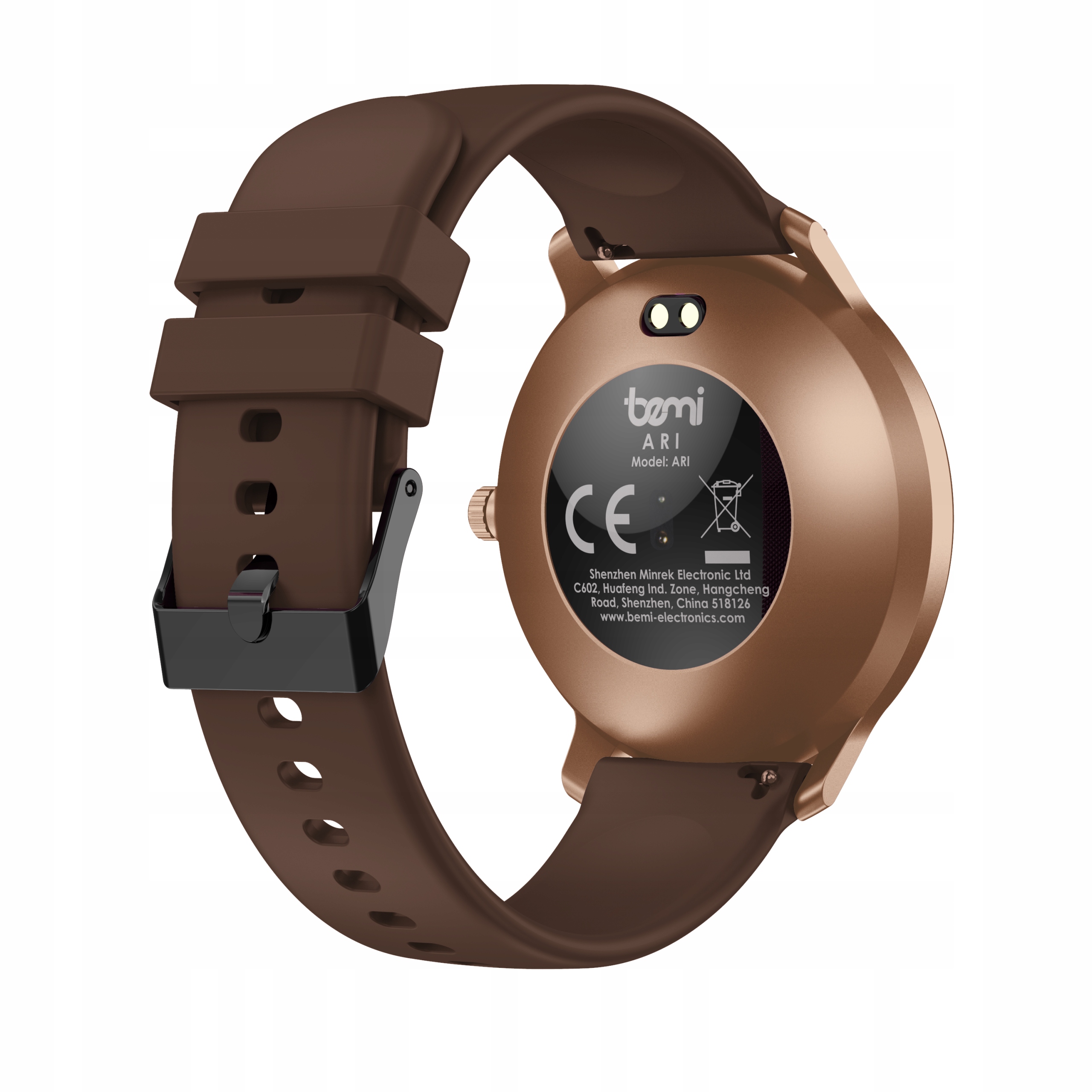Smartwatch Bemi ARI+2 paski/metalowy/PL miedź Model ARI