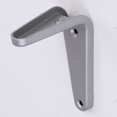 WSPORNIK UCHWYT DO PÓŁEK SZARY MATOWY MAT 2 SZT Wysokość 100 mm