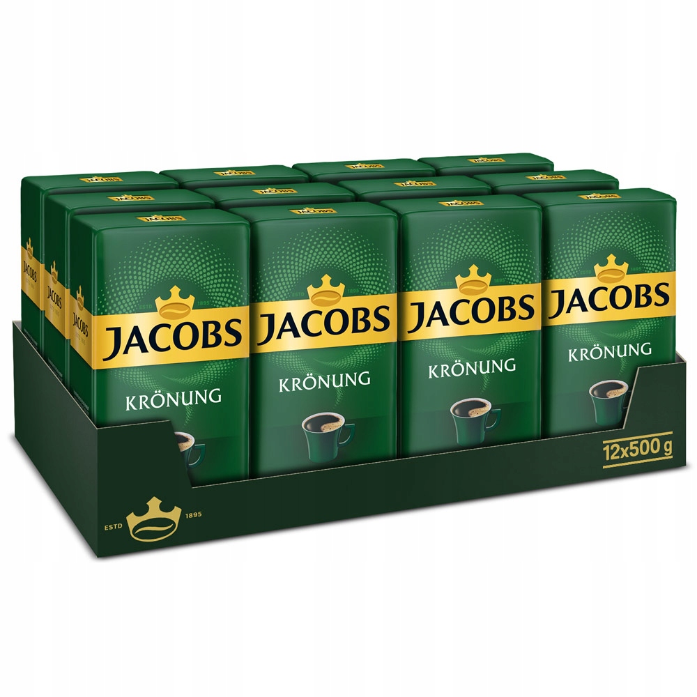 Mletá káva Jacobs Kronung 12x500 g