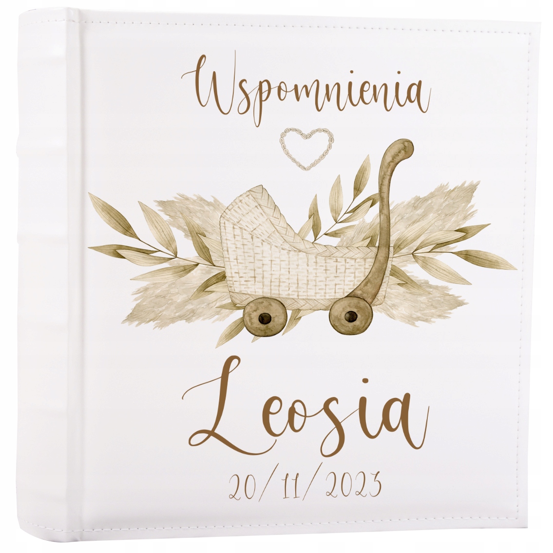 ALBUM NA ZDJĘCIA WKLEJANE DUŻY METRYCZKA DZIECKO ROCZEK