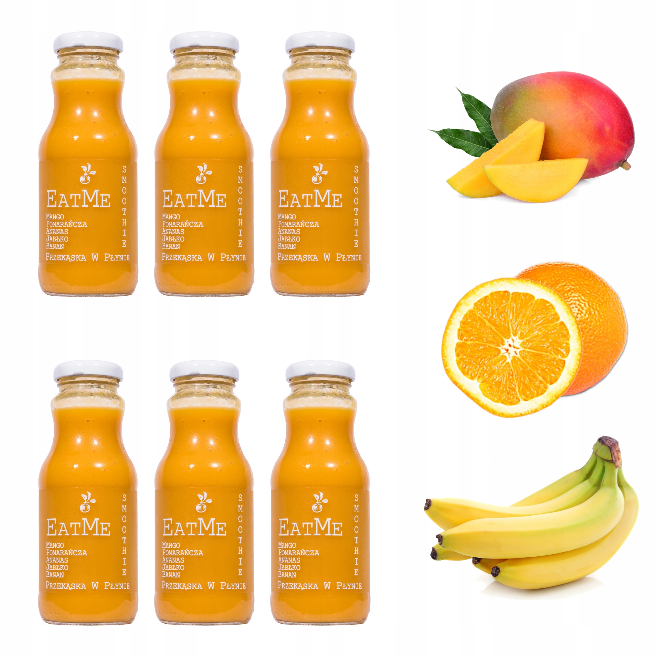 

Mus Dla Dzieci 100% pomarańcz mango 6x250ml Deser