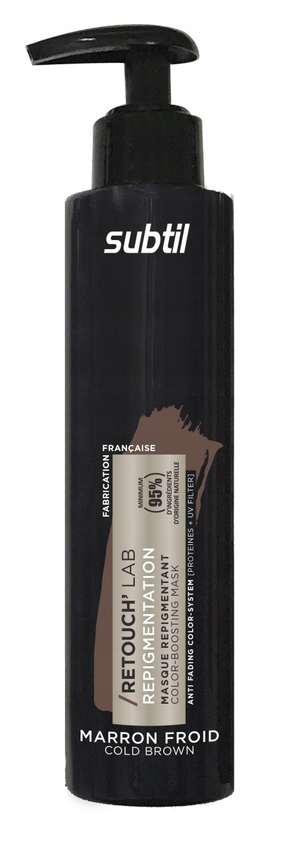 Subtil Retouch Maska koloryzująca 195ml COLD BROWN