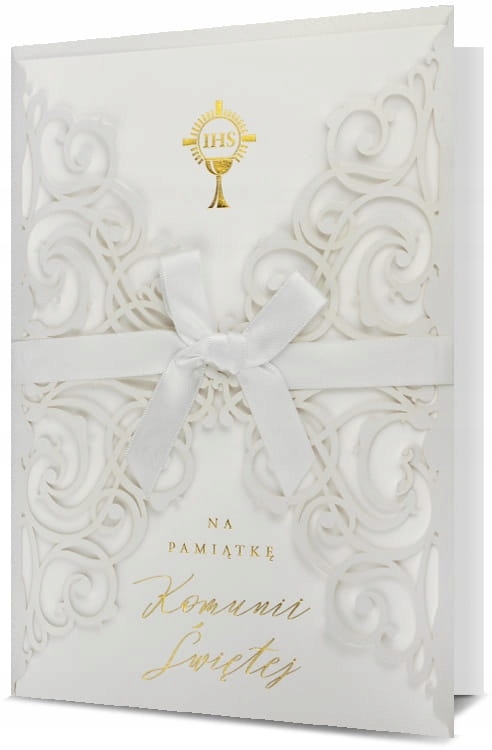

Kartka Na Komunię Na Pamiątkę Komunii Świętej
