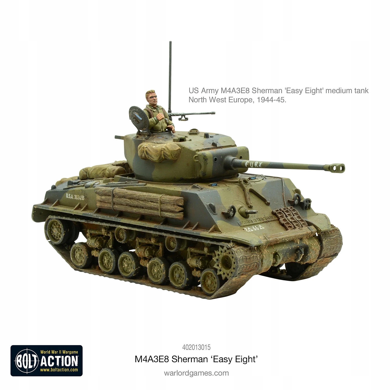 Bolt Action Bolt Action M4A3E8 Sherman Easy Eight System Bolt Action