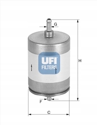 

Ufi 31.817.00 Filtr paliwa Ford Mondeo MK3 Benzyna