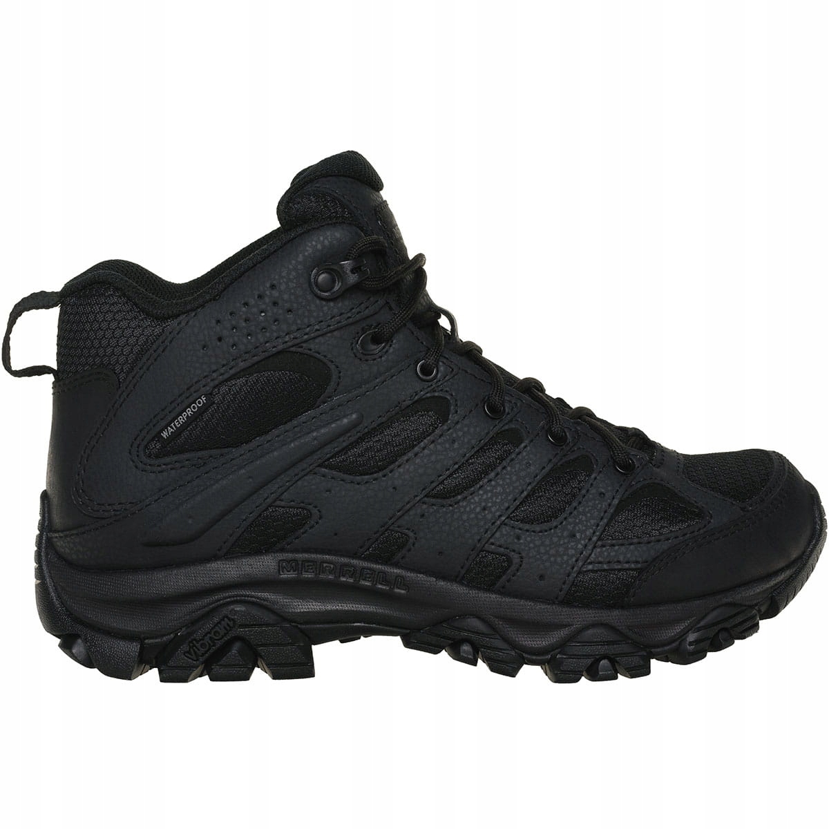 Buty Męskie Za Kostkę Taktyczne Trekkingowe Merrell Moab 3 MID Czarne 46