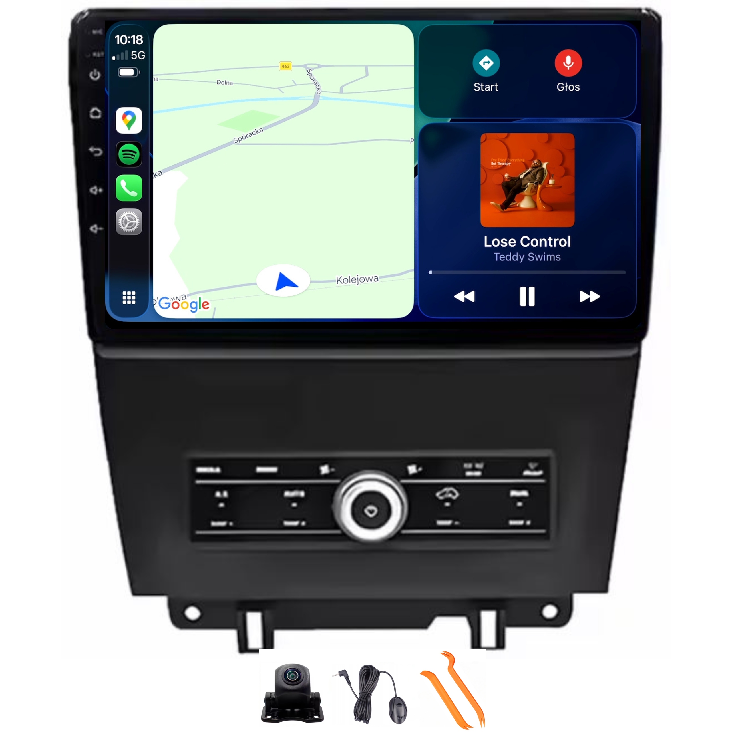Rádio Android Navigácia Qled Carplay Lte 128GB Gps Dsp Ford Mustang 5 09-15
