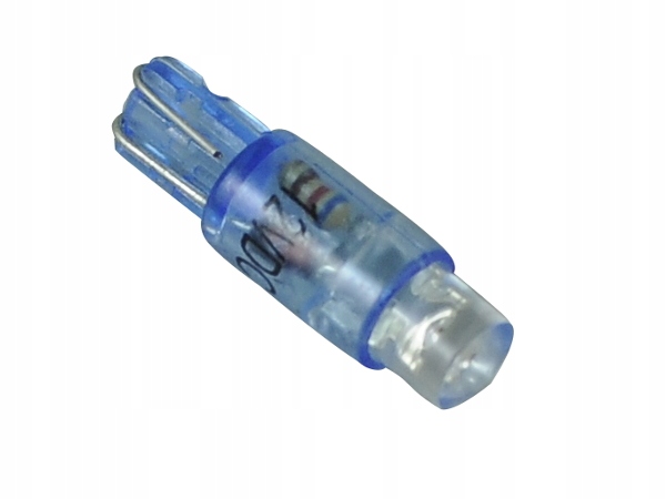 

żarówka Led T5 R5 w1,2w w2,3w 12v niebieska