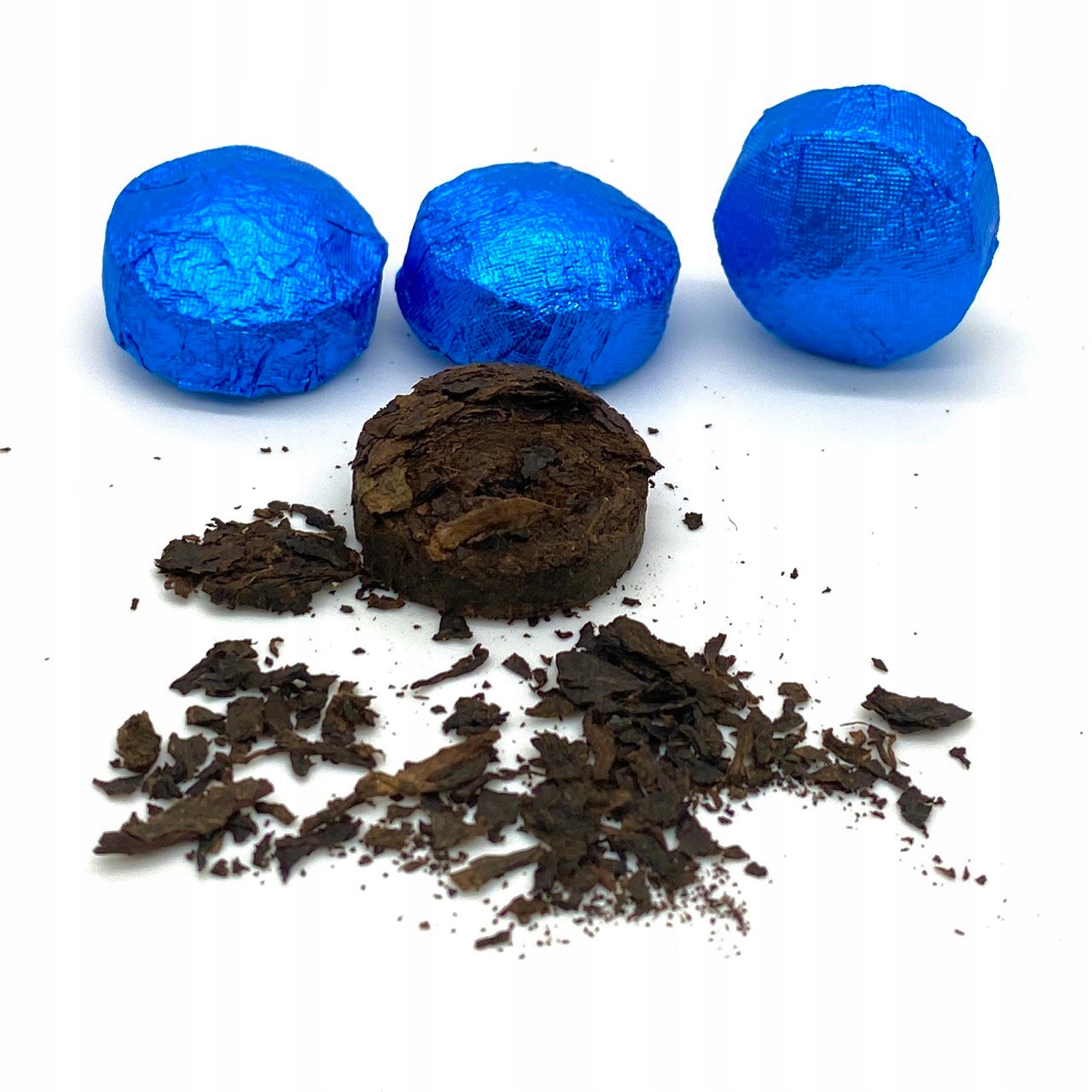Levně Čaj Pu-erh Tuo Cha Blue 96 Ks červený, hubnoucí puerh Yunnan