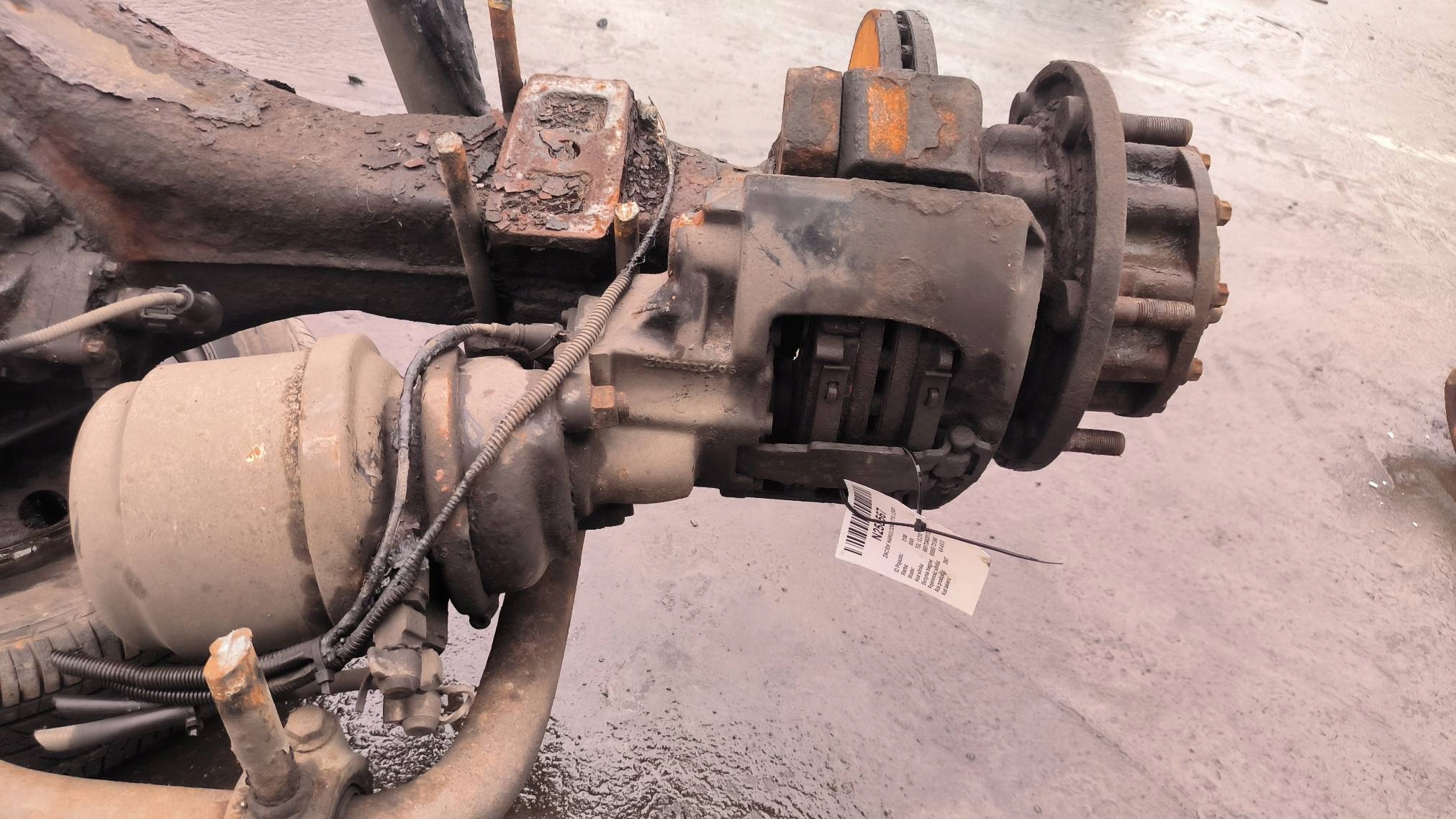 caliper brake rear part left MAN TGL 12.210