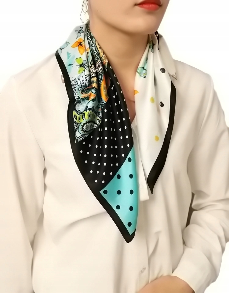 100% JEDWAB MARKOWA APASZKA CHUSTA JAKOŚĆ PREMIUM^ Płeć kobieta