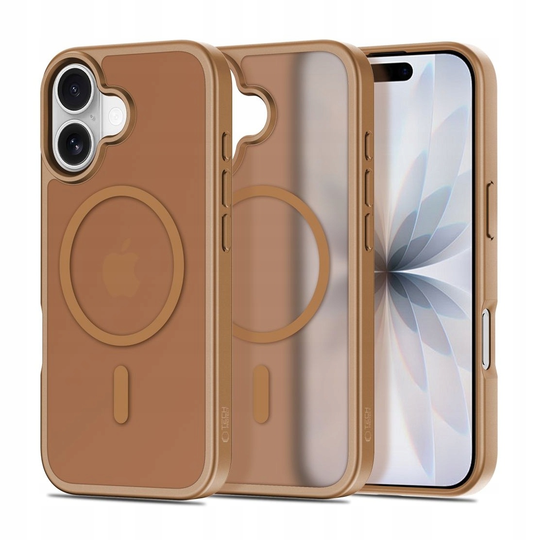 Etui do iPhone 17 Tech-Protect BasicMag brązowe