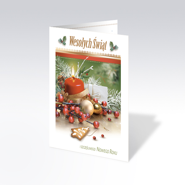 KARNET LAURKA ŚWIĘTA BOŻE NARODZENIE BN + KOPERTA Kod producenta B6-BL