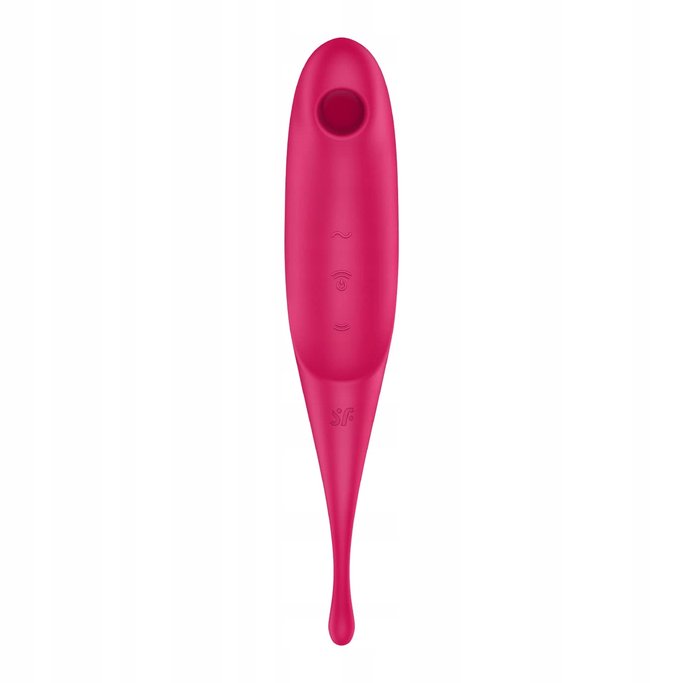 SATISFYER Twirling Pro Wibrator Klitoris 11 Fale 12 Programów Czerwony — miniatura 8