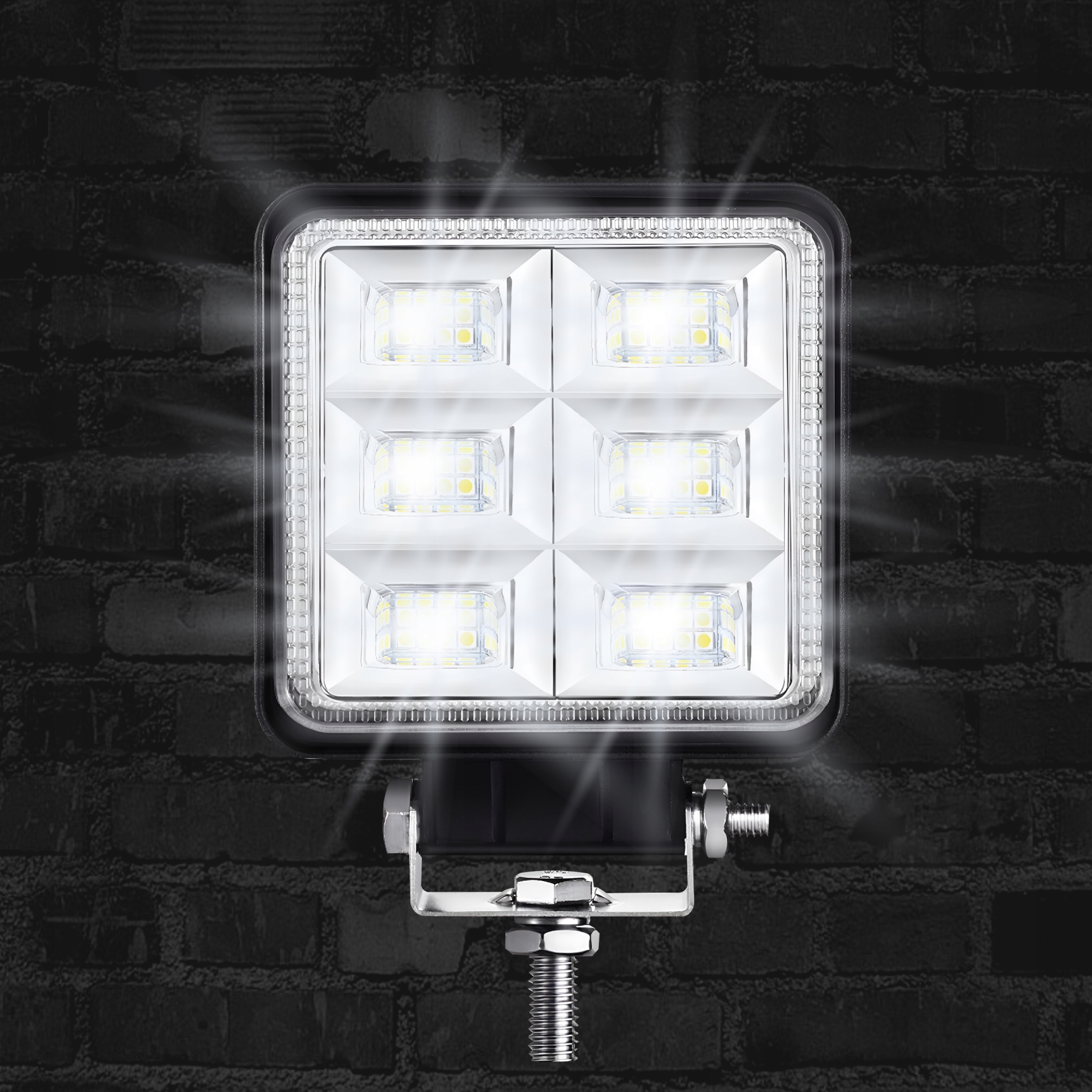 MOCNA LAMPA ROBOCZA LED SAMOCHODOWA 14W HALOGEN SMD 12V REFLEKTOR SZPERACZ Moc 14 W