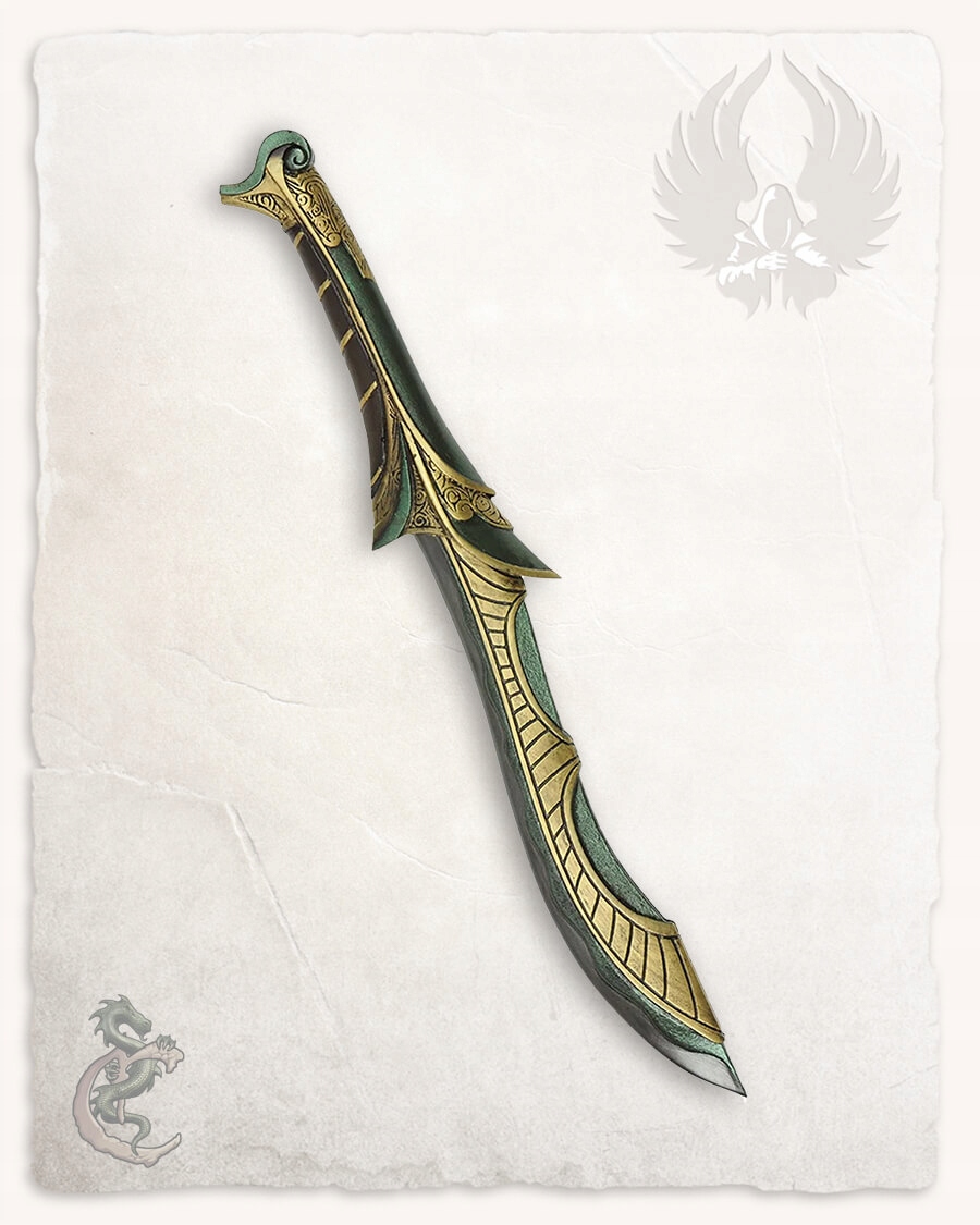 Nymrael Zelený Nůž Pěnová Zbraň Pro Larp