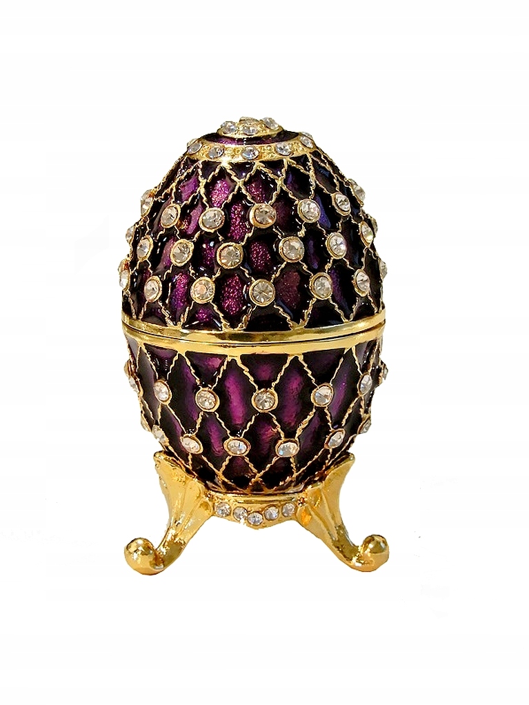 

Cudowne Jajko Jajo Jak Faberge Szkatułka Puzdro