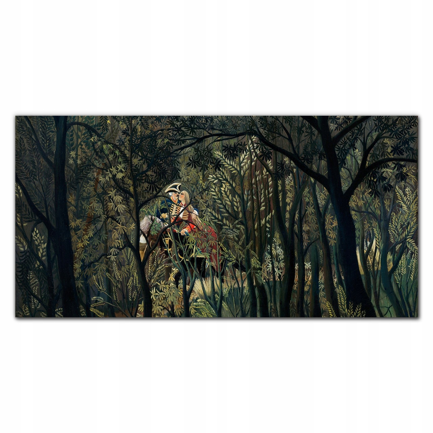 Obraz na stenu na ráme plátnoLes pár 140x70 cm