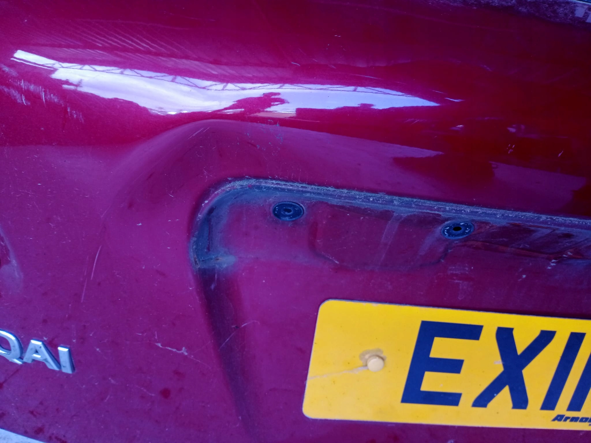 NISSAN QASHQAI J10 07-13 boot door