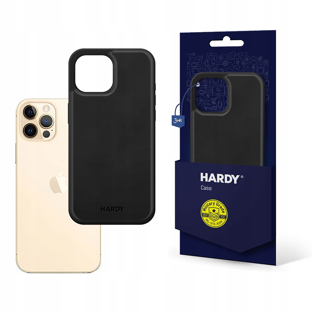Etui do Apple iPhone 12/12 Pro 3mk Hardy Apple Silky Leather MagCase
