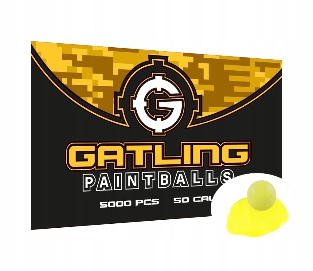 Gatling paintballs 0.50cal winter(1000szt)