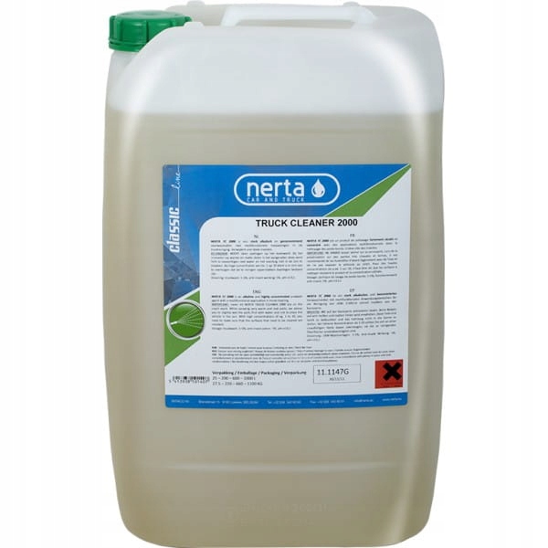 NERTA TRUCK CLEANER 25 L CHEMIA DO MYCIA AUT