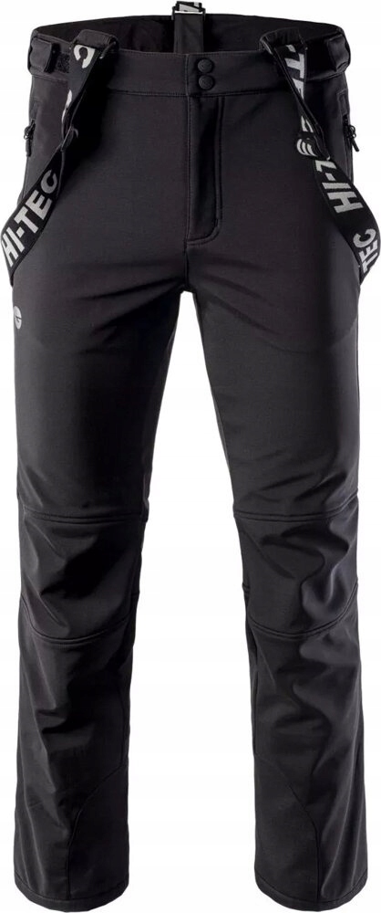 Pánské Lyžařské Kalhoty Hi-tec Lermo Membrána 10000 Černé, Velikost XXL
