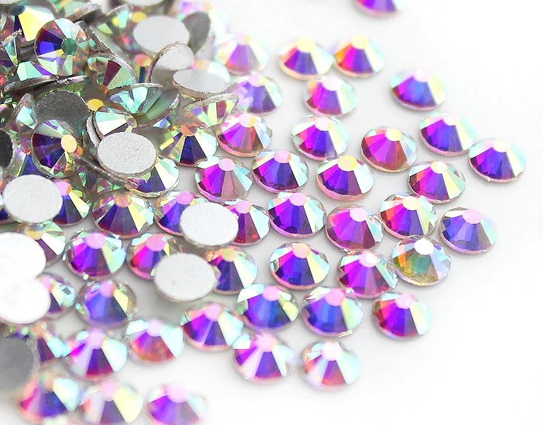 

Cyrkonie Swarovski ss4 Crystal Ab mini 1,5mm 100sz