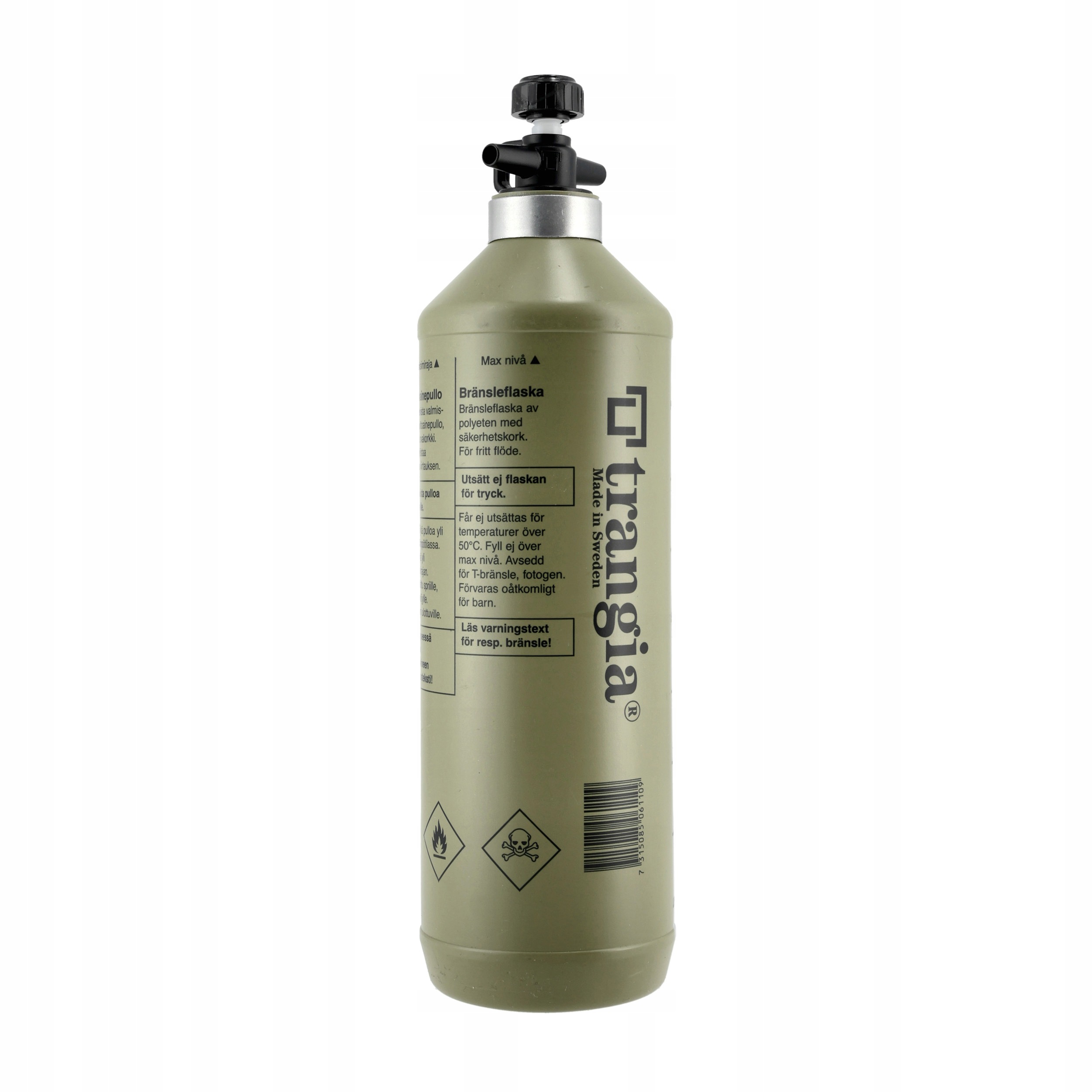 Turistická láhev na palivo Trangia Fuel Bottle 1 L olivová