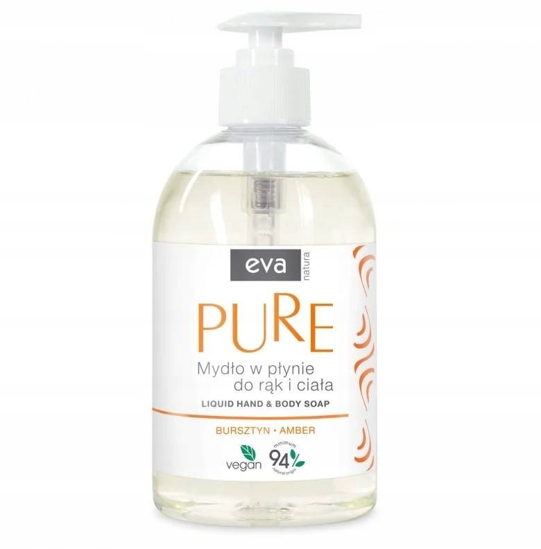 

Eva Natura Pure mydło w płynie bursztyn 500ml