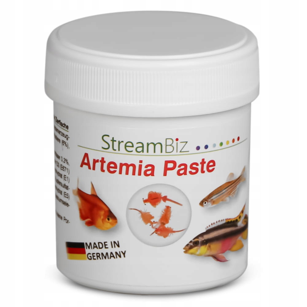 Levně StreamBiz Artemia Paste 120g krmivo pasta pro ryby v akváriu